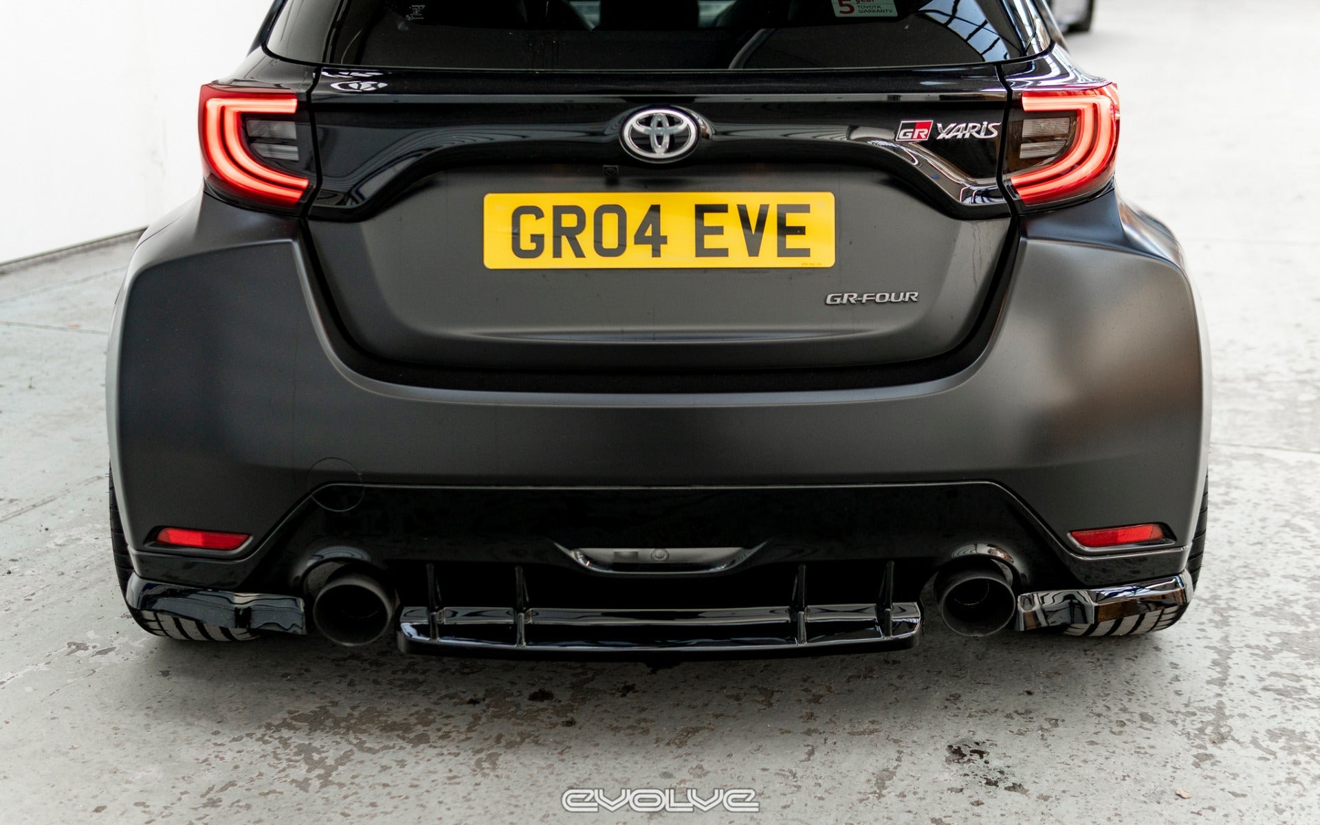 Giacuzzo Rear Diffuser - Toyota GR Yaris - Evolve Automotive